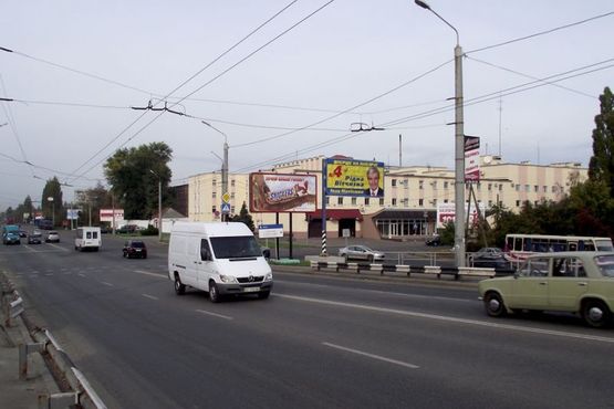 Фото рекламной плоскости по адресу вул. М.Бірюзова /вул. Героїв-пожежних