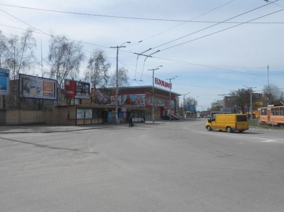 Фото рекламной плоскости по адресу пр.Соборный, пл.Вокзальная, Запорожье-1 Фото рекламной плоскости по адресу пр.Соборный, пл.Вокзальная, Запорожье-1