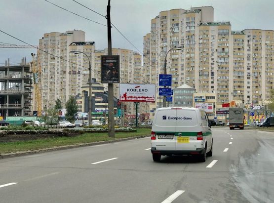 Фото рекламной плоскости по адресу Днепровская набережная/ Княжий Затон (напротив ТЦ "Аркадия") в напр. ул.А.Ахматовой Фото рекламной плоскости по адресу Днепровская набережная/ Княжий Затон (напротив ТЦ "Аркадия") в напр. ул.А.Ахматовой