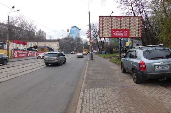 Фото рекламной плоскости по адресу Глибочицька вул., 13-15: магазин "Єврошина" (в напр. Артема вул. ) Фото рекламной плоскости по адресу Глибочицька вул., 13-15: магазин "Єврошина" (в напр. Артема вул. )