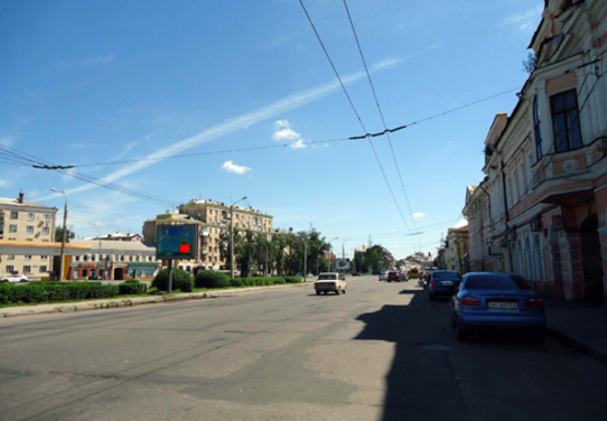 Фото рекламной плоскости по адресу Кооперативная ул., 24 (напротив)