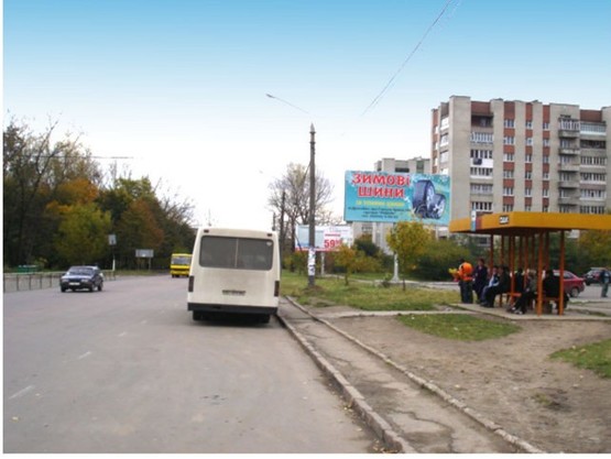 Фото рекламной плоскости по адресу вул.Володимира Великого ( океан)