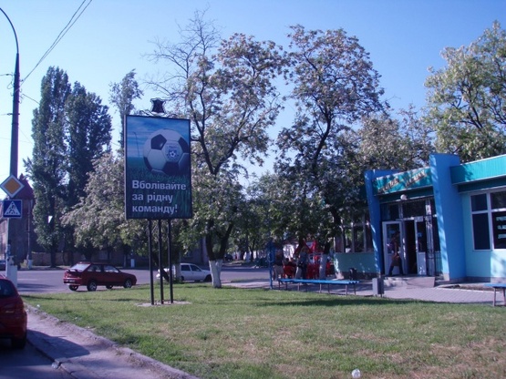 Фото рекламної площини за адресою ул. 1-я Военная - ул. Большая Морская