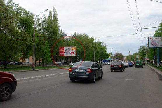 Фото рекламної площини за адресою вул. Європейська, 42-А