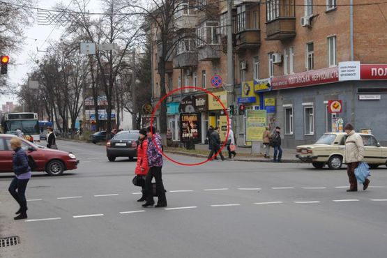 Фото рекламної площини за адресою вул. Європейська (Фрунзе)/вул.Пушкіна