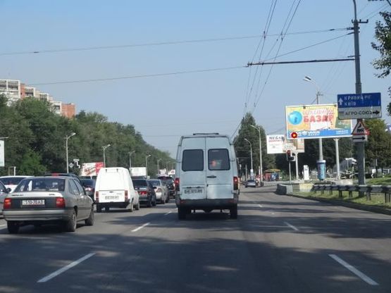 Фото рекламної площини за адресою ул.Запорожское шоссе - ул.Космическая, призматрон в центр Фото рекламної площини за адресою ул.Запорожское шоссе - ул.Космическая, призматрон в центр