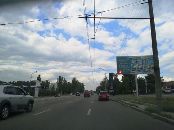 Фото рекламної площини за адресою Набережная Победы ул., 5, в центр