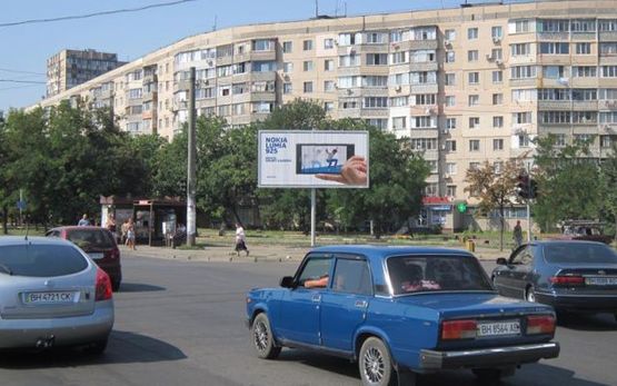 Фото рекламной плоскости по адресу Палия, 78 - Марсельская  ул.
