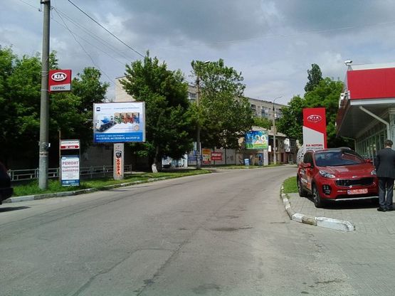 Фото рекламной плоскости по адресу Ул. Железнодорожная Фото рекламной плоскости по адресу Ул. Железнодорожная