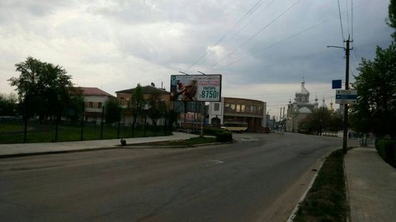 Фото рекламной плоскости по адресу м.Ковель, на куті Володимирської-Незалежності Фото рекламной плоскости по адресу м.Ковель, на куті Володимирської-Незалежності
