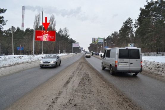 Фото рекламної площини за адресою ул.Залютинская -развязка с окружной-1- выезд из города в ст. Солоницевки Фото рекламної площини за адресою ул.Залютинская -развязка с окружной-1- выезд из города в ст. Солоницевки