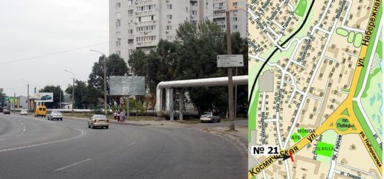 Фото рекламной плоскости по адресу низ ул.Космическая - "АТБ","HONDA", на Наб. Победы (2-ух стор.) ст. А Фото рекламной плоскости по адресу низ ул.Космическая - "АТБ","HONDA", на Наб. Победы (2-ух стор.) ст. А