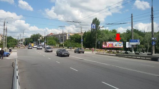 Фото рекламной плоскости по адресу Каменецкая ул. - ул. Толстого, правый Фото рекламной плоскости по адресу Каменецкая ул. - ул. Толстого, правый