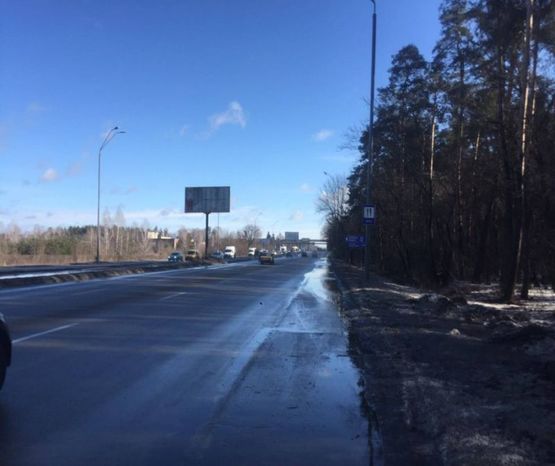 Фото рекламной плоскости по адресу просп. Броварський, на розподілювачі, 450м від заправки «ОККО» в сторону м. Бровари Фото рекламной плоскости по адресу просп. Броварський, на розподілювачі, 450м від заправки «ОККО» в сторону м. Бровари
