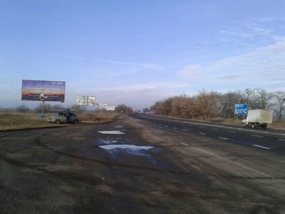 Фото рекламной плоскости по адресу Николаевское шоссе (выезд в Херсон)с. Чернобаевка Фото рекламной плоскости по адресу Николаевское шоссе (выезд в Херсон)с. Чернобаевка