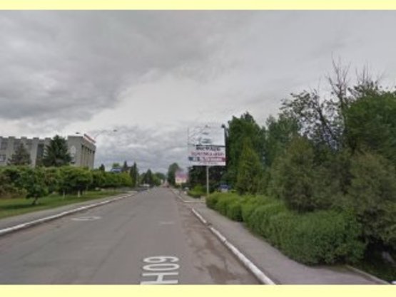 Фото рекламной плоскости по адресу вул.Соборна навпроти Інтерплиту нижній