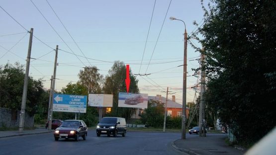 Фото рекламной плоскости по адресу вул. Купріна (поворот перед ГАЇ) Фото рекламной плоскости по адресу вул. Купріна (поворот перед ГАЇ)