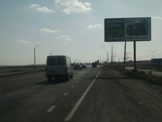 Фото рекламной плоскости по адресу Бровары - окружная