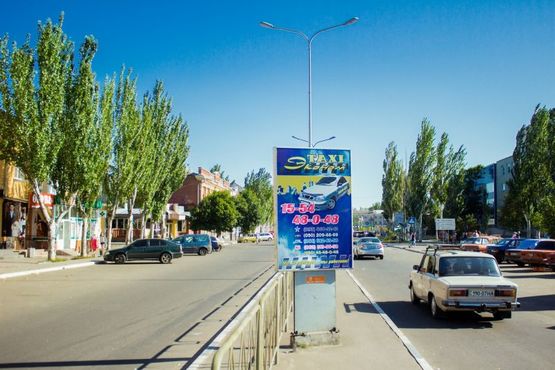 Фото рекламной плоскости по адресу Азовський пр. (біля м-ну М. Воронін) Фото рекламной плоскости по адресу Азовський пр. (біля м-ну М. Воронін)