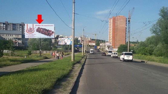 Фото рекламной плоскости по адресу Мирного П. ул., спальный микрорайон Фото рекламной плоскости по адресу Мирного П. ул., спальный микрорайон