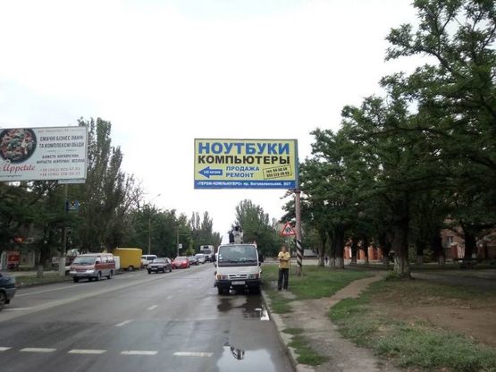 Фото рекламной плоскости по адресу пр.Богоявленский -307 Консольный Фото рекламной плоскости по адресу пр.Богоявленский -307 Консольный