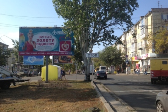 Фото рекламной плоскости по адресу пр.Центральный-Рюмина глухой новый Фото рекламной плоскости по адресу пр.Центральный-Рюмина глухой новый