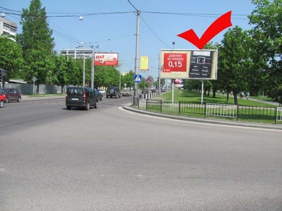 Фото рекламной плоскости по адресу вул.Кульпарківська 99-вул.Перфецького, до центру Фото рекламной плоскости по адресу вул.Кульпарківська 99-вул.Перфецького, до центру