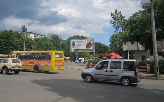 Фото рекламной плоскости по адресу Генерала Петрова ул. - Ицхака Рабина ул., 225/1