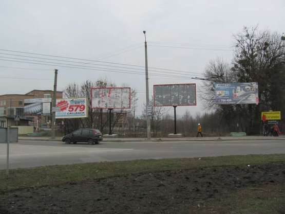 Фото рекламної площини за адресою Львівське шосе - Тернопільська вул. Фото рекламної площини за адресою Львівське шосе - Тернопільська вул.