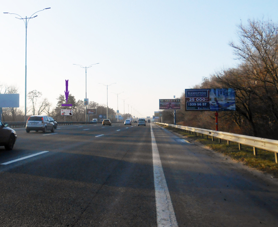 Фото рекламної площини за адресою Бориспольское шоссе, 27,2 км, опора №182 въезд в Киев Фото рекламної площини за адресою Бориспольское шоссе, 27,2 км, опора №182 въезд в Киев