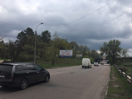 Фото рекламной плоскости по адресу ул.Лесная просека/Золотоношское шоссе транспортная развязка Фото рекламной плоскости по адресу ул.Лесная просека/Золотоношское шоссе транспортная развязка