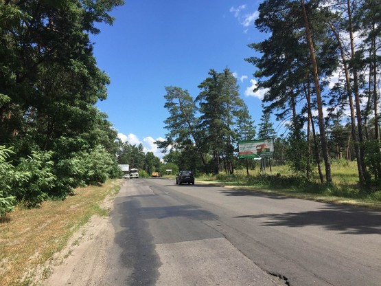 Фото рекламной плоскости по адресу ул.Дахновская  вьезд в Черкассы с стороны  Канева - Киева Фото рекламной плоскости по адресу ул.Дахновская  вьезд в Черкассы с стороны  Канева - Киева