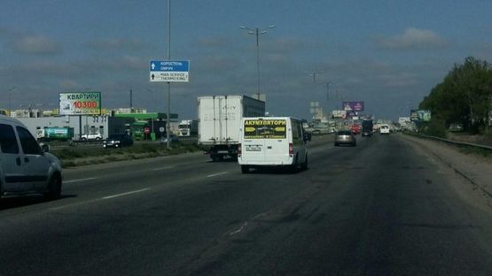 Фото рекламной плоскости по адресу Большая окружная  700 м.от Жилянского моста