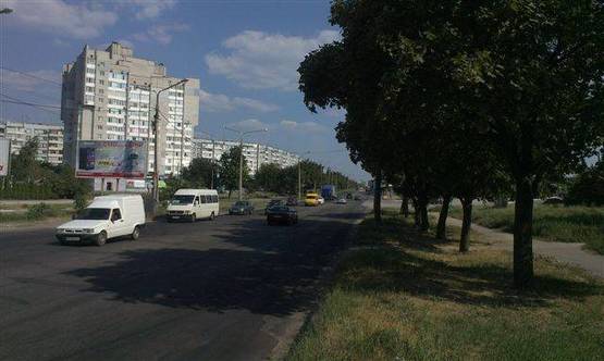 Фото рекламной плоскости по адресу ул. Хортицкое шоссе - ул. Курузова Фото рекламной плоскости по адресу ул. Хортицкое шоссе - ул. Курузова