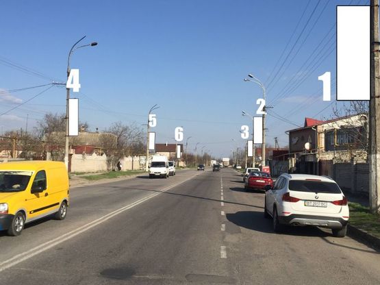 Фото рекламной плоскости по адресу Ул. Херсонская Фото рекламной плоскости по адресу Ул. Херсонская