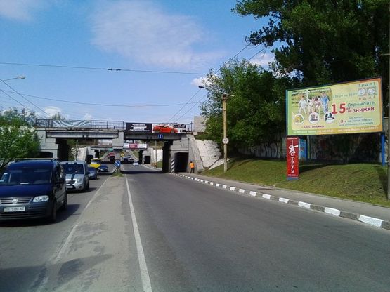 Фото рекламної площини за адресою Николаевское шоссе (р-н пл.Победы)
