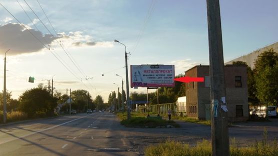 Фото рекламной плоскости по адресу вул. Курчатова - Зенітна Фото рекламной плоскости по адресу вул. Курчатова - Зенітна