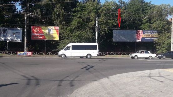 Фото рекламной плоскости по адресу Пр.Мира, 70  (перехрестя з Панаса Мирного) Фото рекламной плоскости по адресу Пр.Мира, 70  (перехрестя з Панаса Мирного)