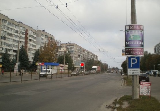 Фото рекламной плоскости по адресу Сумгаитская ул., 24 Фото рекламной плоскости по адресу Сумгаитская ул., 24
