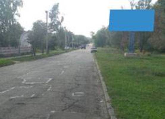 Фото рекламной плоскости по адресу ул.Павлоградская, 79