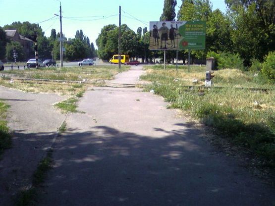 Фото рекламної площини за адресою К.Либкнехта-Лесная въезд Фото рекламної площини за адресою К.Либкнехта-Лесная въезд