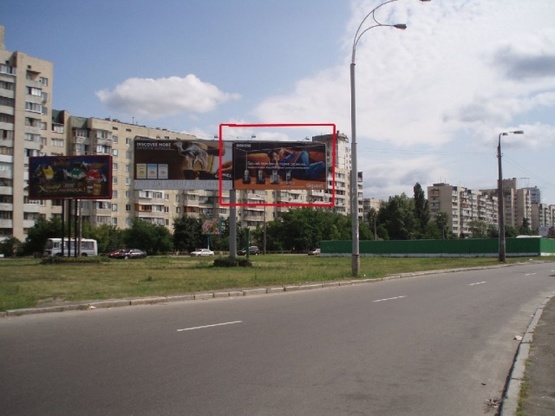 Фото рекламной плоскости по адресу Героев Днепра / Оболонский проспект Фото рекламной плоскости по адресу Героев Днепра / Оболонский проспект