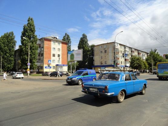 Фото рекламной плоскости по адресу просп. Победы х ул. Жабинского (сторона Б)