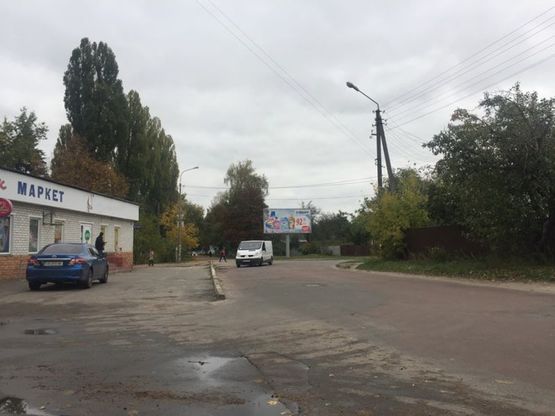 Фото рекламной плоскости по адресу ул. Гетьмана Полуботка 107 Фото рекламной плоскости по адресу ул. Гетьмана Полуботка 107