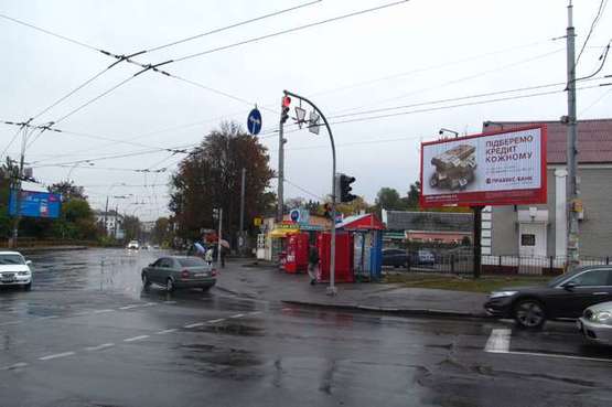 Фото рекламної площини за адресою Вишгородська вул. - Мостицька вул. (в напр. Фрунзе вул.) Фото рекламної площини за адресою Вишгородська вул. - Мостицька вул. (в напр. Фрунзе вул.)