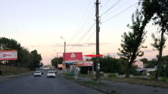 Фото рекламної площини за адресою вул. Купріна (АЗС) Фото рекламної площини за адресою вул. Купріна (АЗС)