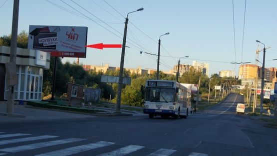 Фото рекламной плоскости по адресу вул. П. Мирного - Кармелюка (коло) Фото рекламной плоскости по адресу вул. П. Мирного - Кармелюка (коло)