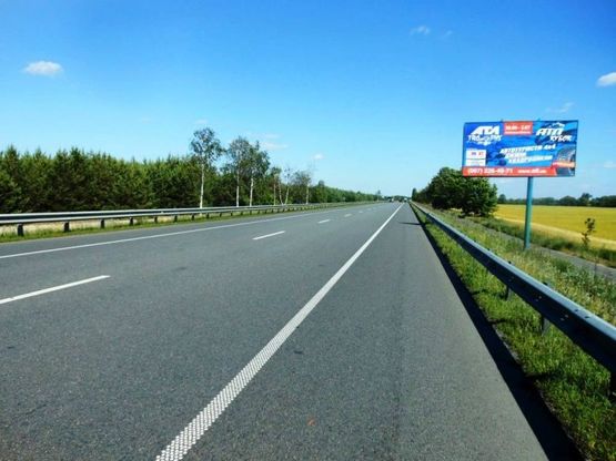 Фото рекламной плоскости по адресу Ковельская трасса, км 41+900, лево Фото рекламной плоскости по адресу Ковельская трасса, км 41+900, лево