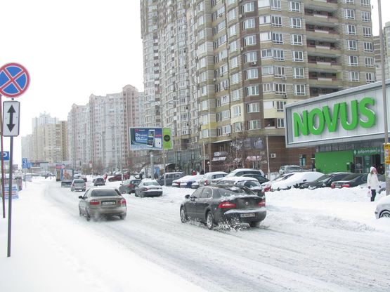 Фото рекламной плоскости по адресу Григоренка пр., 20