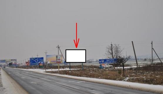 Фото рекламної площини за адресою Автодорога "Київ-Чоп", 50 м до  стелли  м. Ужгород